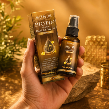 Biotina para el Cuidado del Pelo