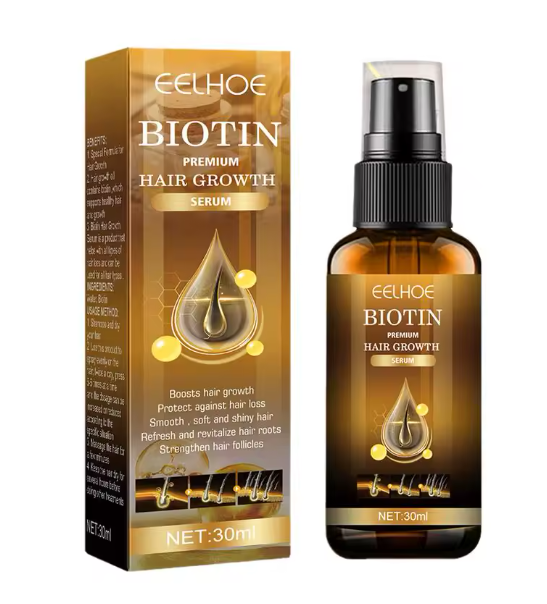 Biotina para el Cuidado del Pelo