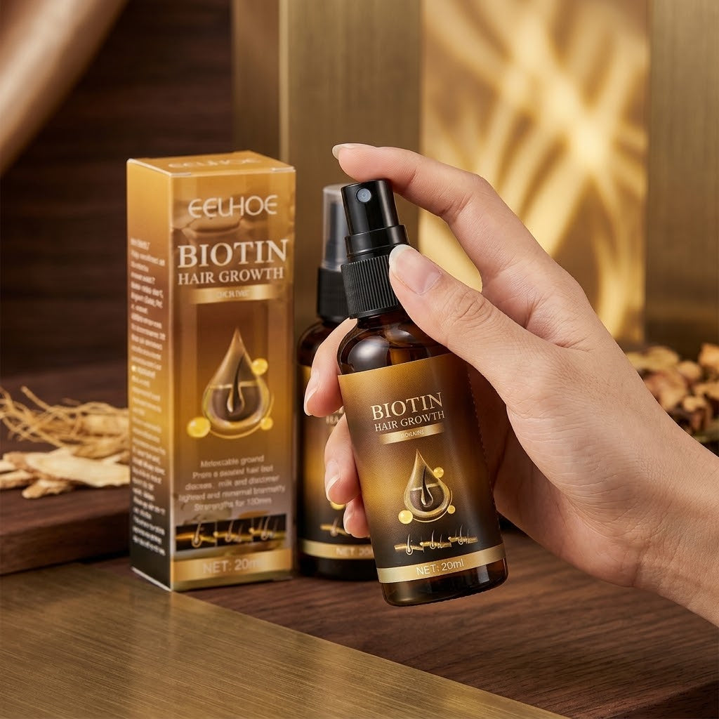 Biotina para el Cuidado del Pelo
